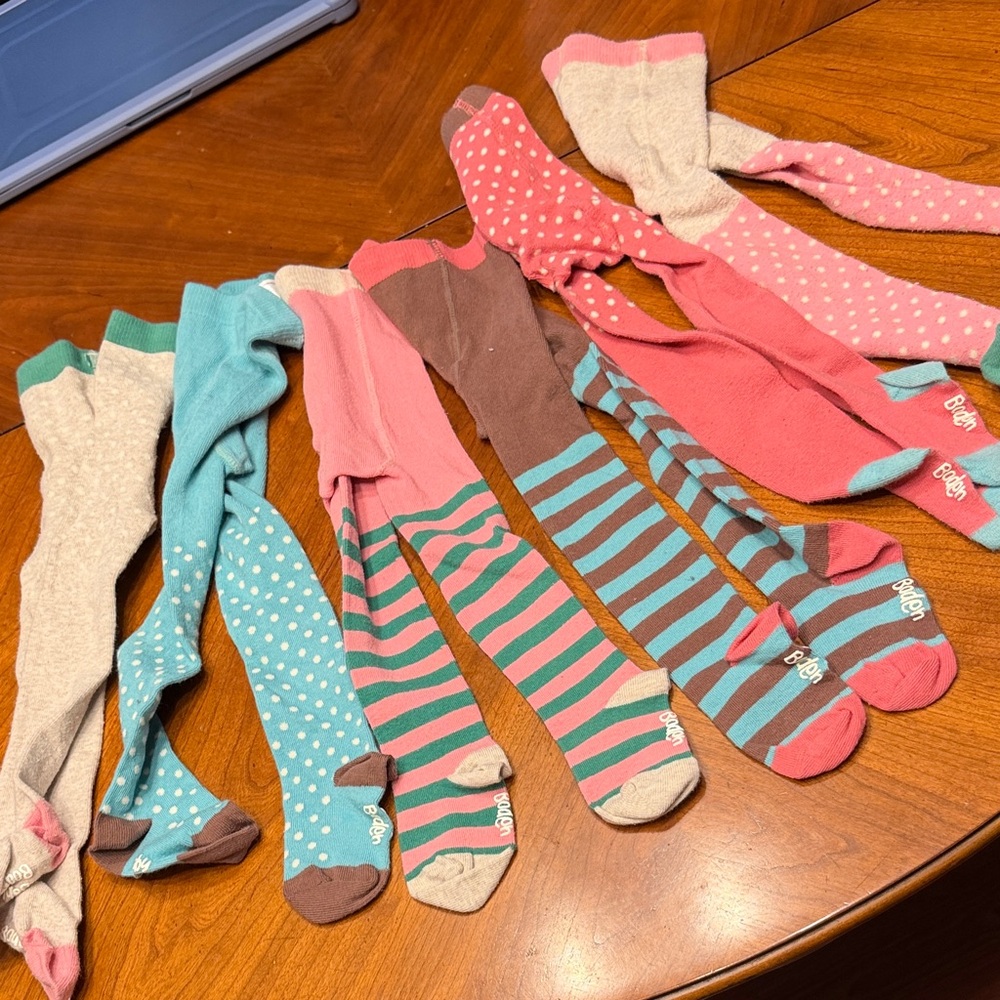 Colorful Kids' Tights 6 pack